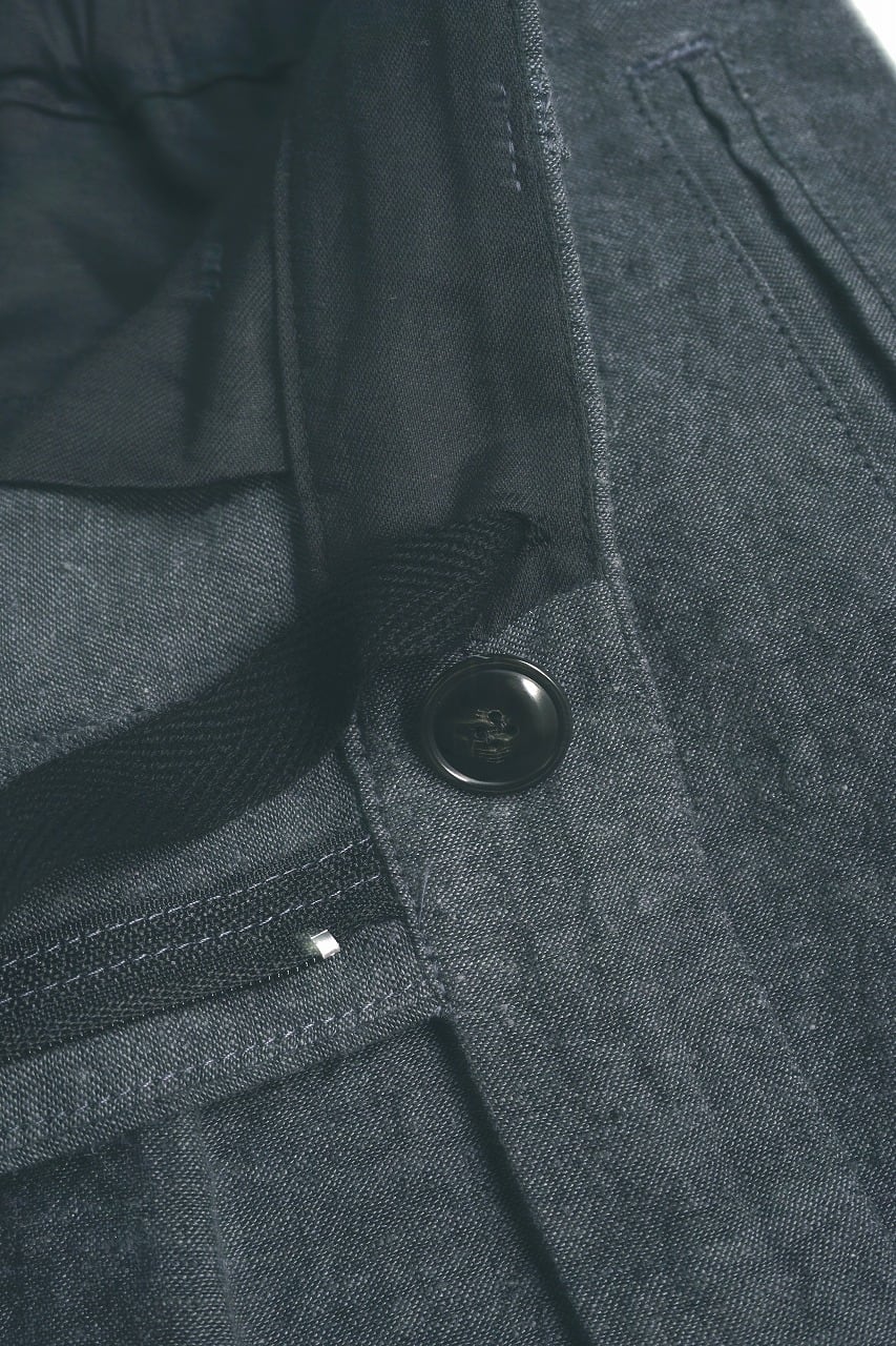 Linen Cotton Chambray Trousers