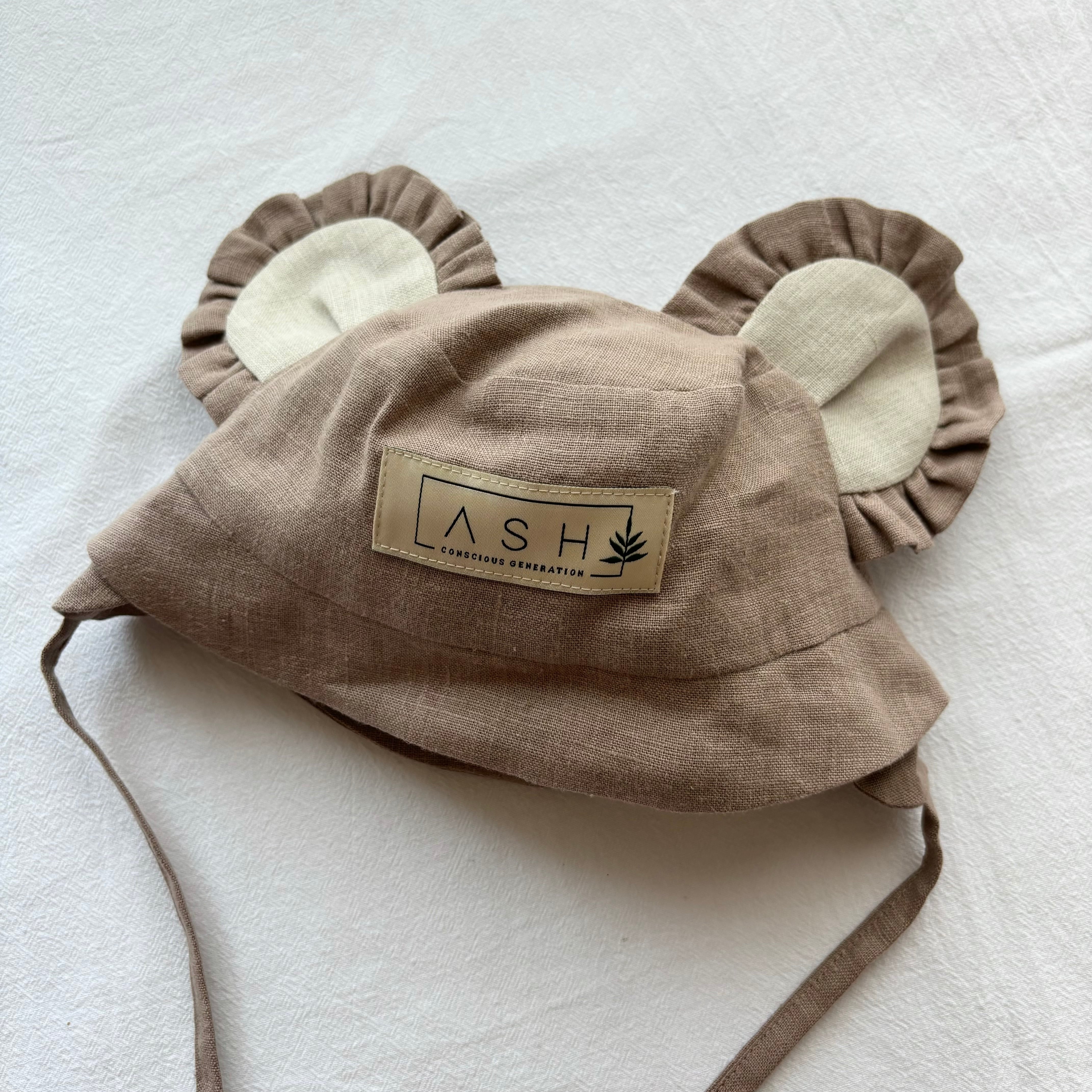 ASH Generation / koala hat - lavender | monchou (モンシュー) baby 