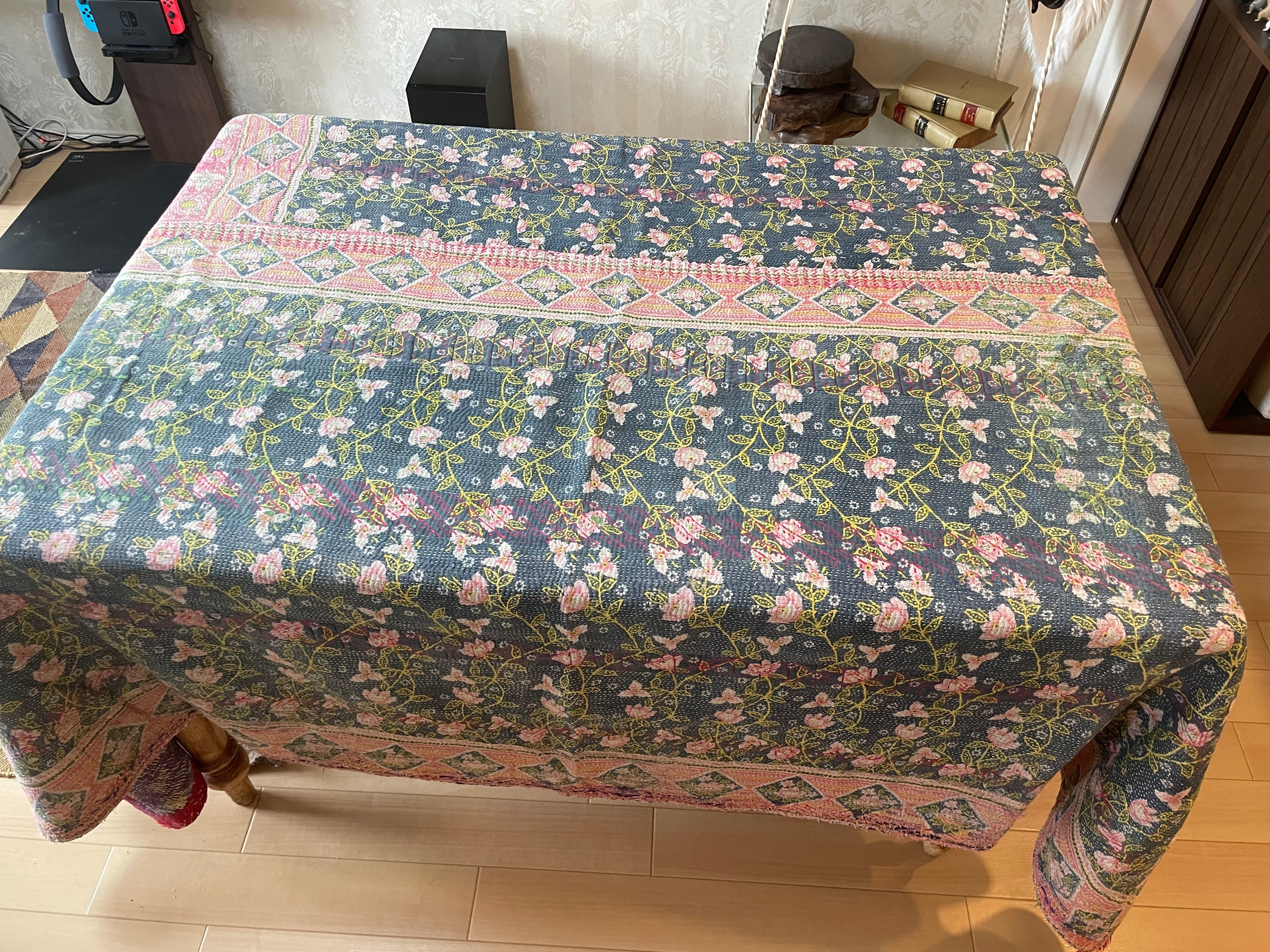 インド ビンテージラリーキルト カンタrbta