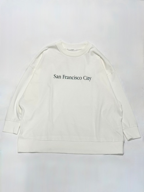 Labo ratory・ORDINARY WIDE PULL OVER・WHITE　LA506