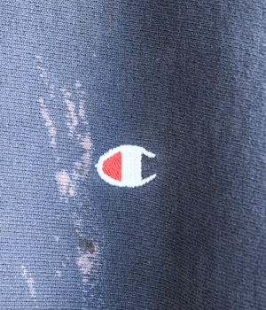 VINTAGE 90's CHAMPION REVERSE WEAVE SWEAT  -ONE POINT NAVY-