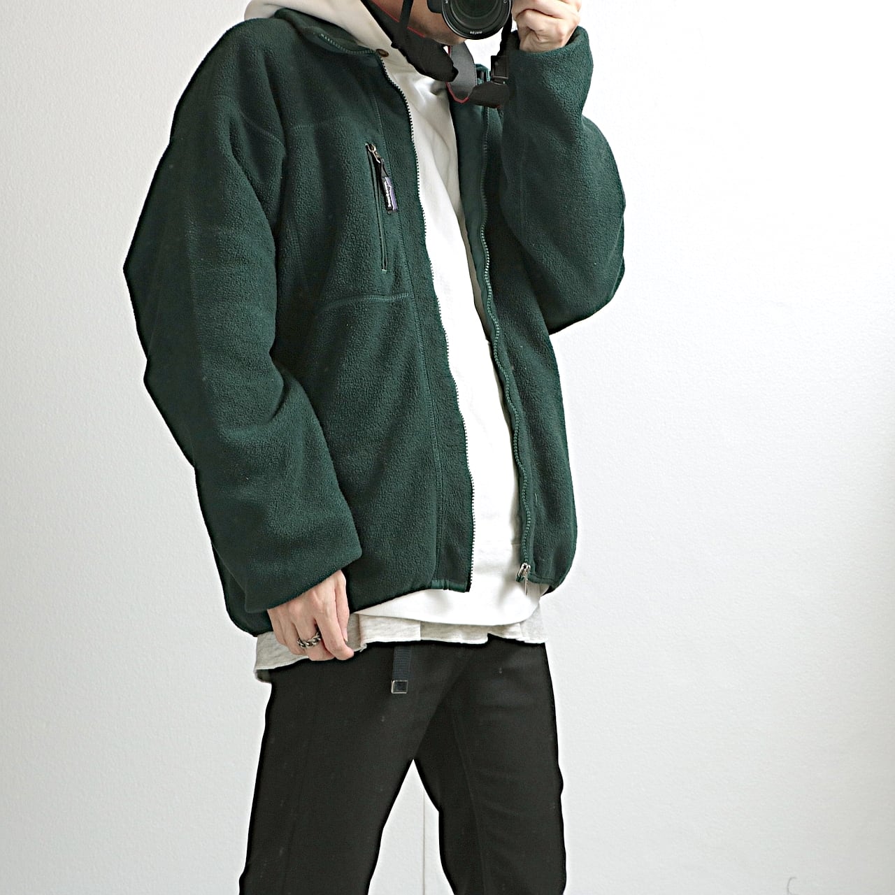 90s Patagonia パタゴニア シンチラ フルジップ フリース ジャケット 古着 used