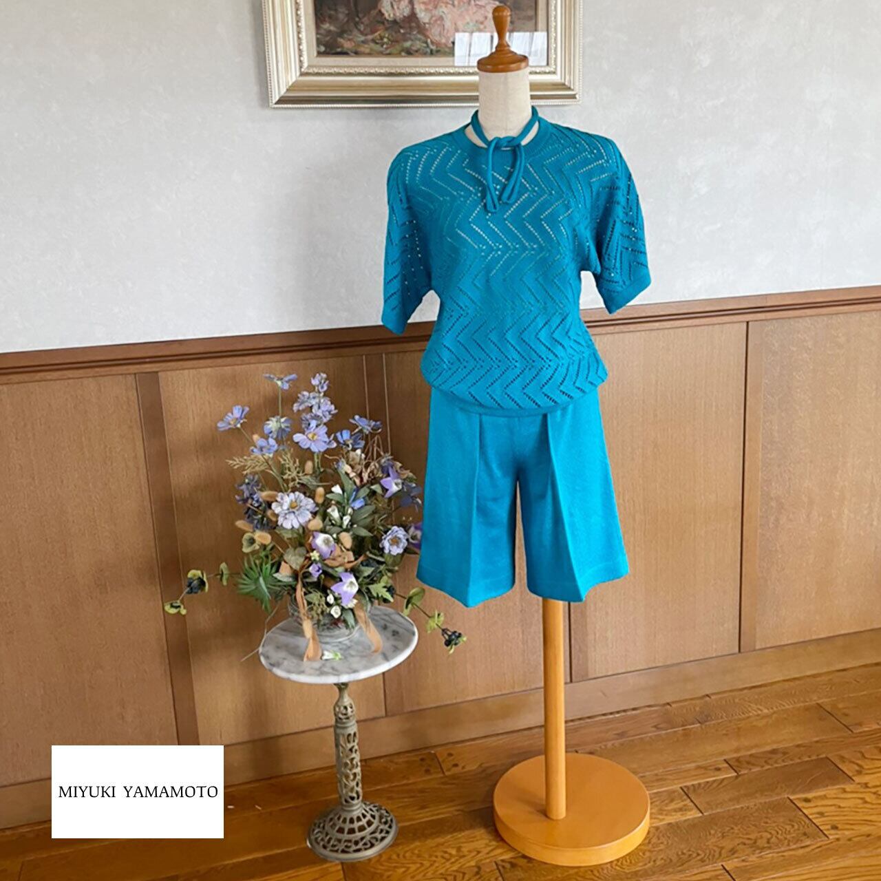 67 blue race tops | MIYUKI YAMAMOTO