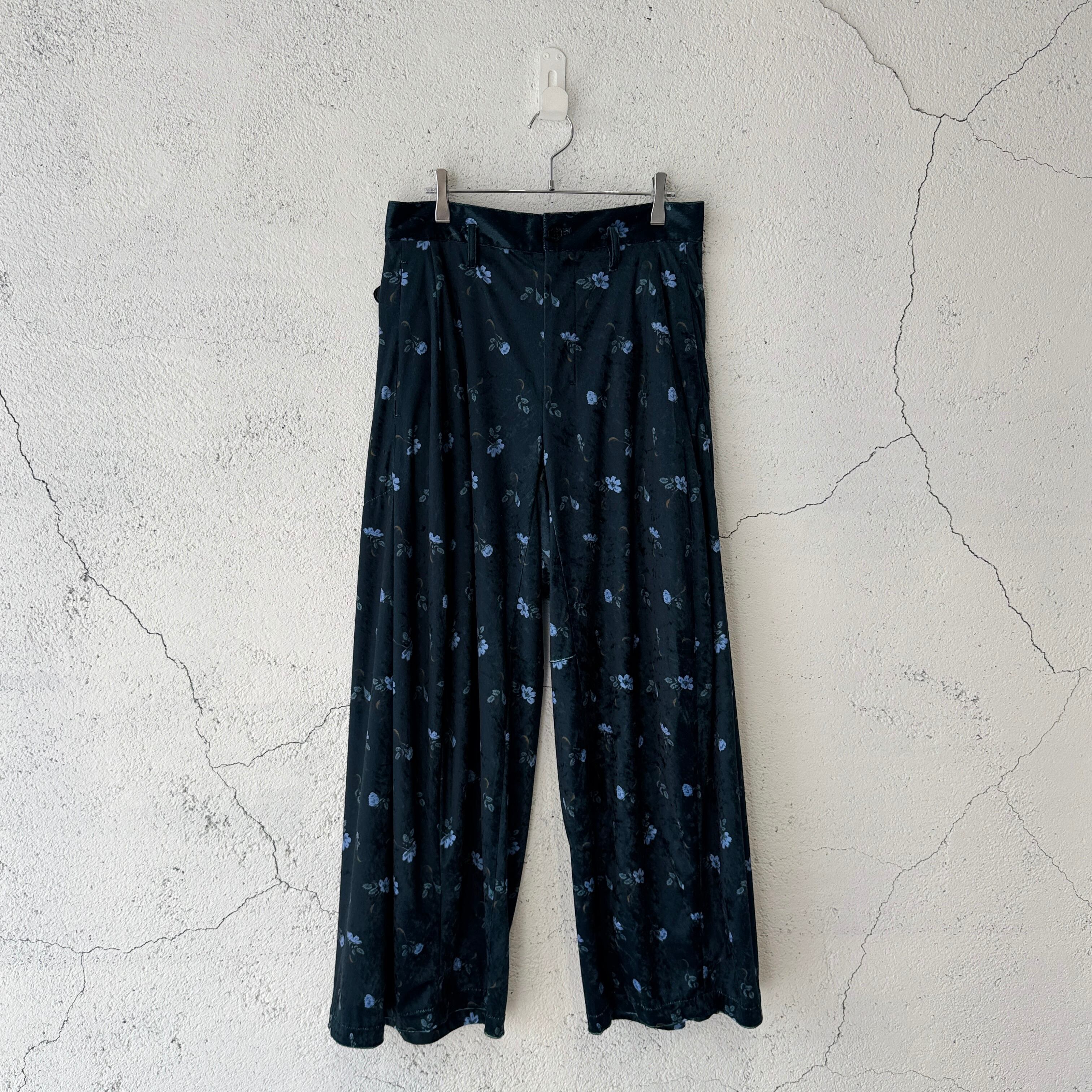 TSTS / GINGHAM PRINT SWEAT PANTS / BLACK AND BLACK | ふぁいん