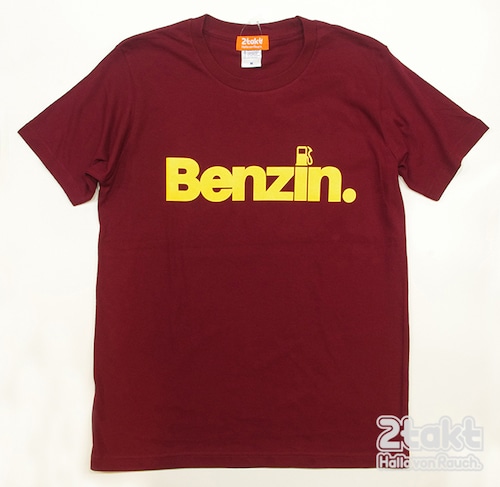 2takt T-shirt/Benzin/Burgundy