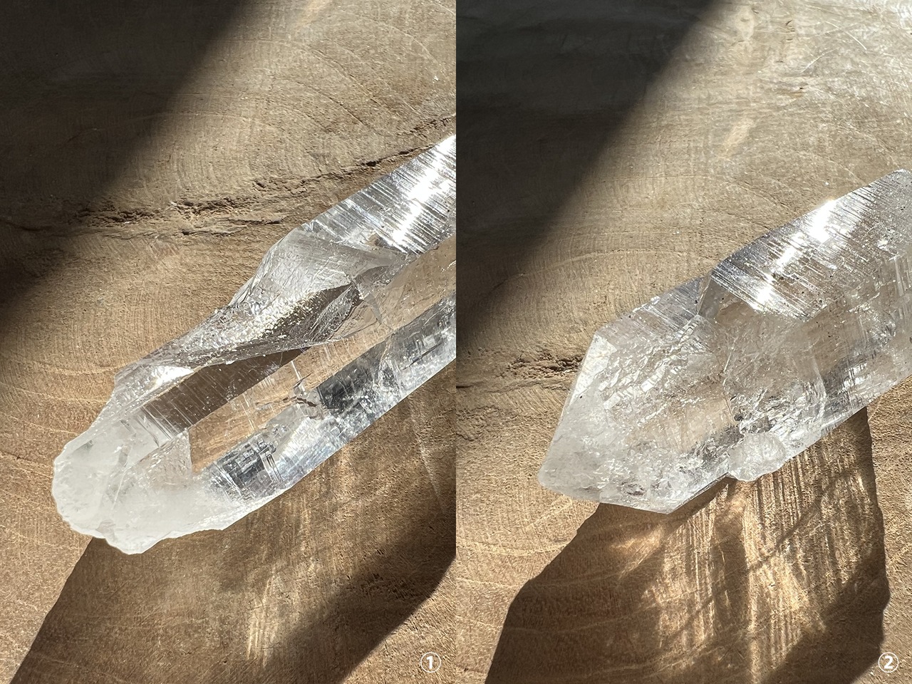 himalayan manihar quartz & cathedral quartz