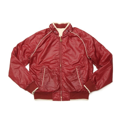 ActiveOuterWear JCPenny 80sVintage ReversibleZipNylonRaglanJacket