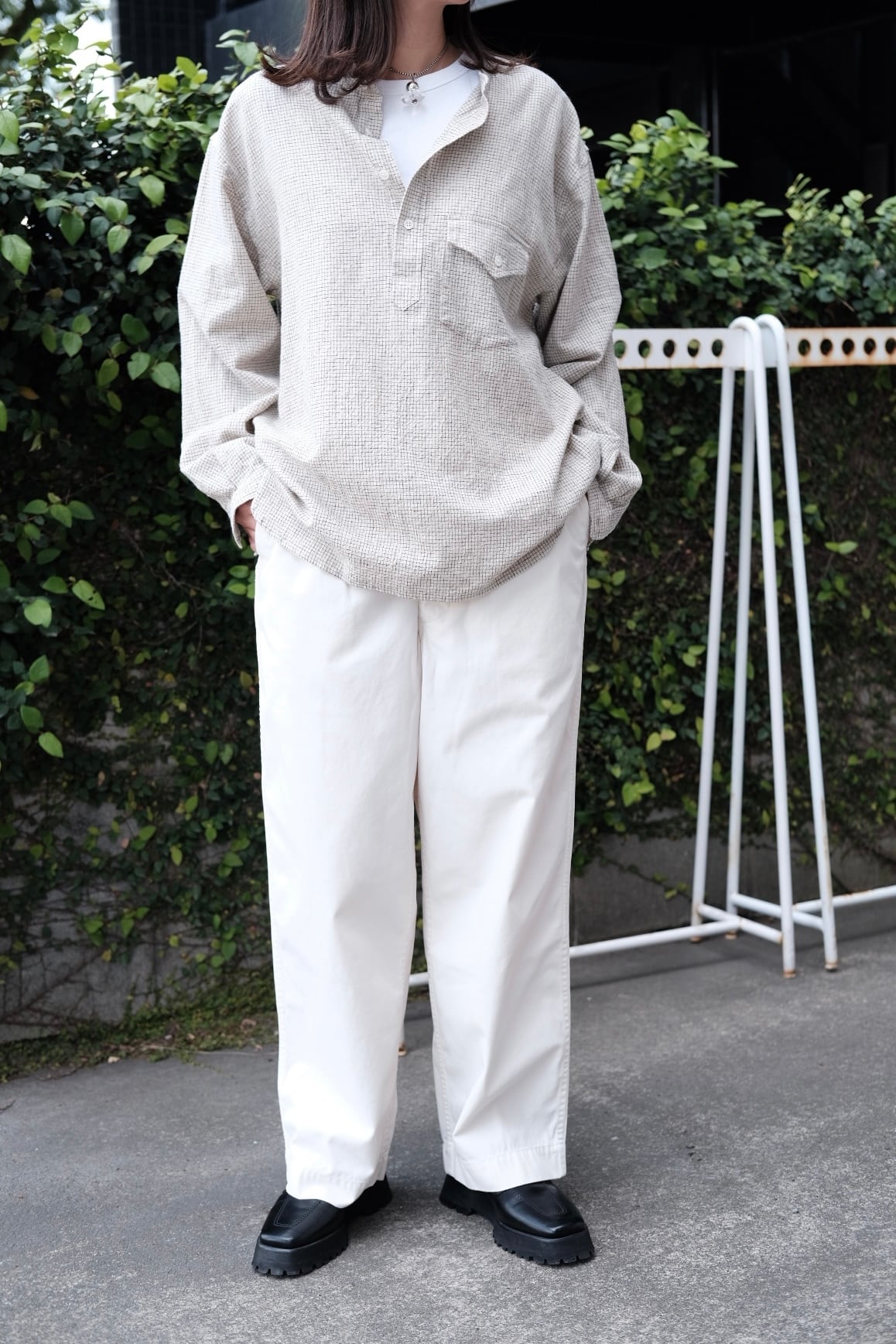 ENDS and MEANS＜エンズアンドミーンズ＞Army chino | Inhigh