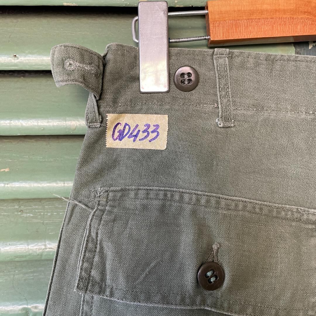GD433 US ARMY 米軍 アメリカ軍 ベイカーパンツ 60s OG107