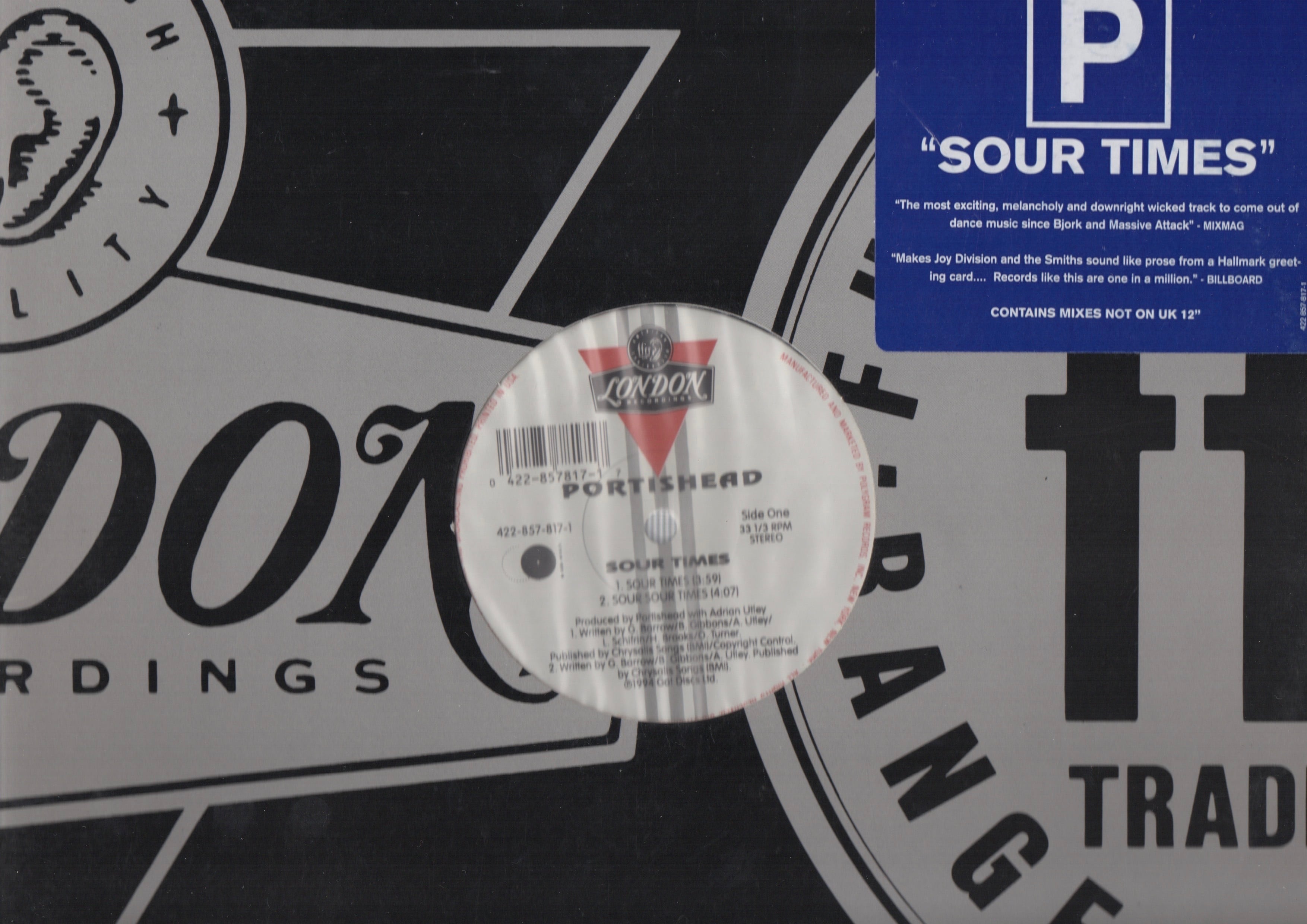 12inch】PORTISHEAD / SOUR TIMES | COMPACT DISCO ASIA