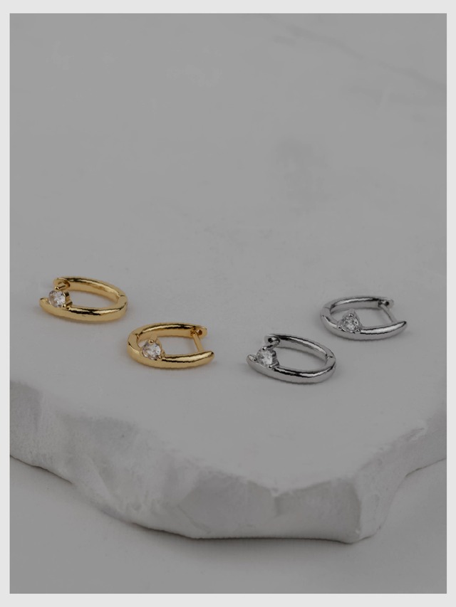 Hoop pierce -Gold/Silver-