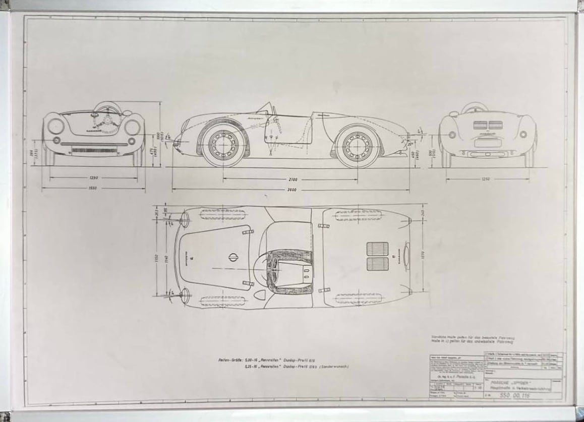 PORSCHE911SC coupe ナローポルシェ 901 製図 図面 設計図 【公式通販】