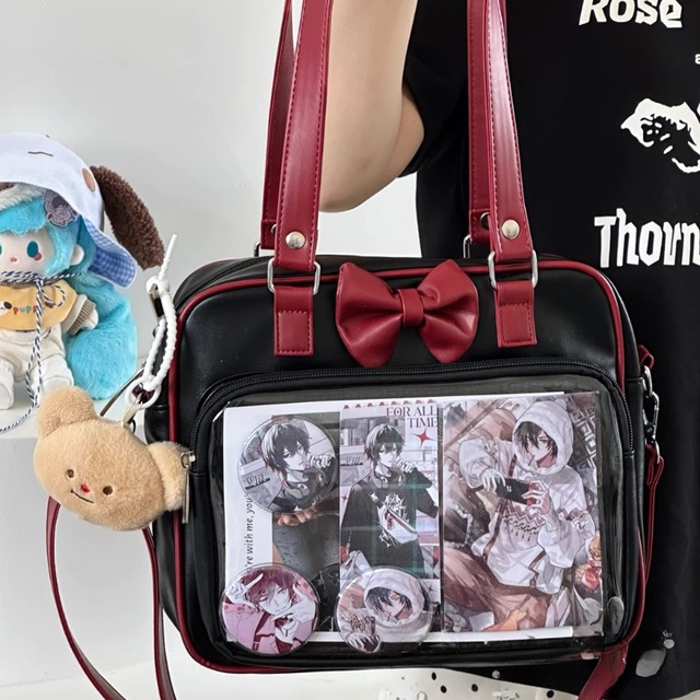 SEASONZ 痛バ 痛バッグ ショルダーバッグ 4カラー 通学 推し活 アイドル推し