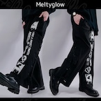 SIDE BRAID WIDE PANTS【Melty SWEETS】