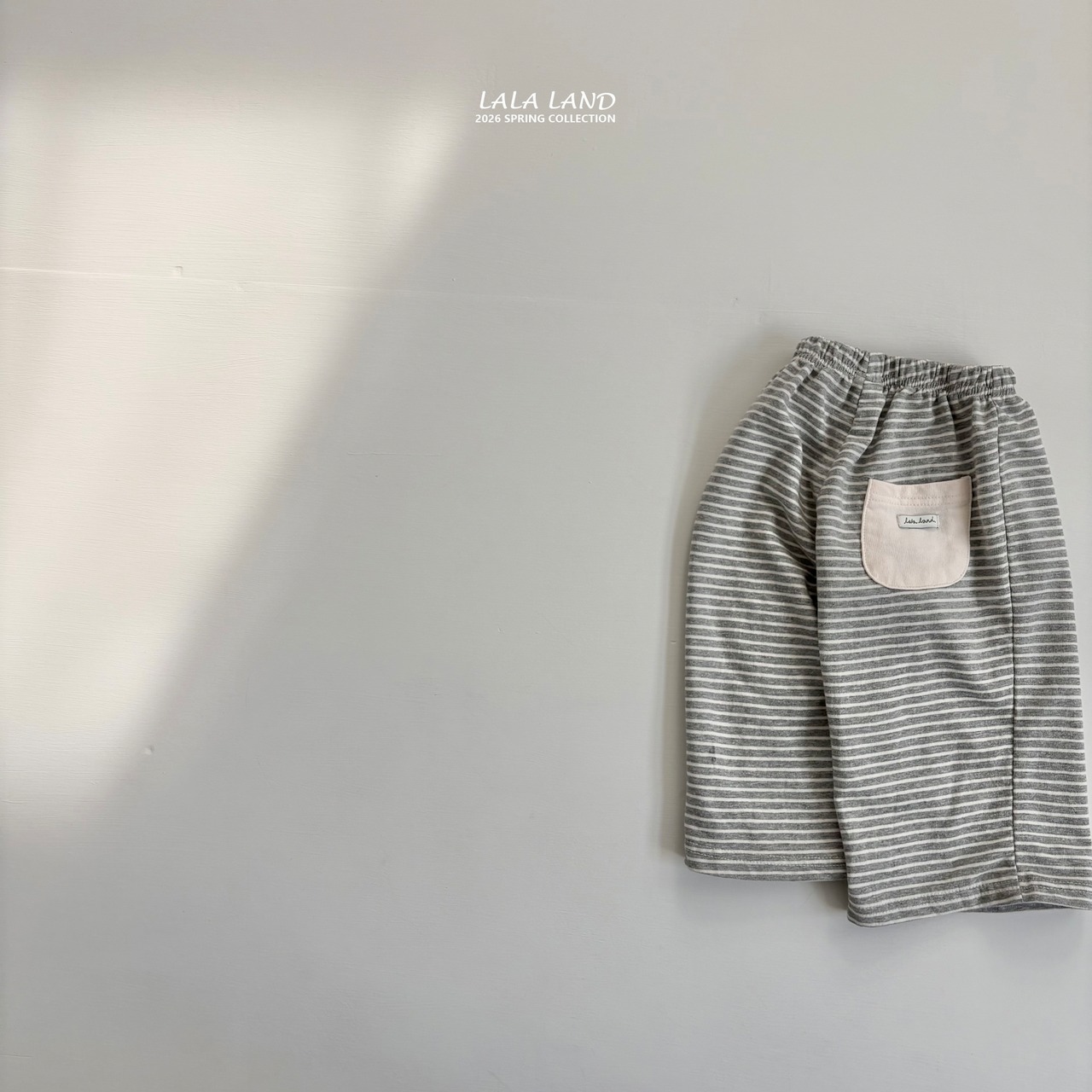LALALAND 26/SS (Kids)Soft straight pants