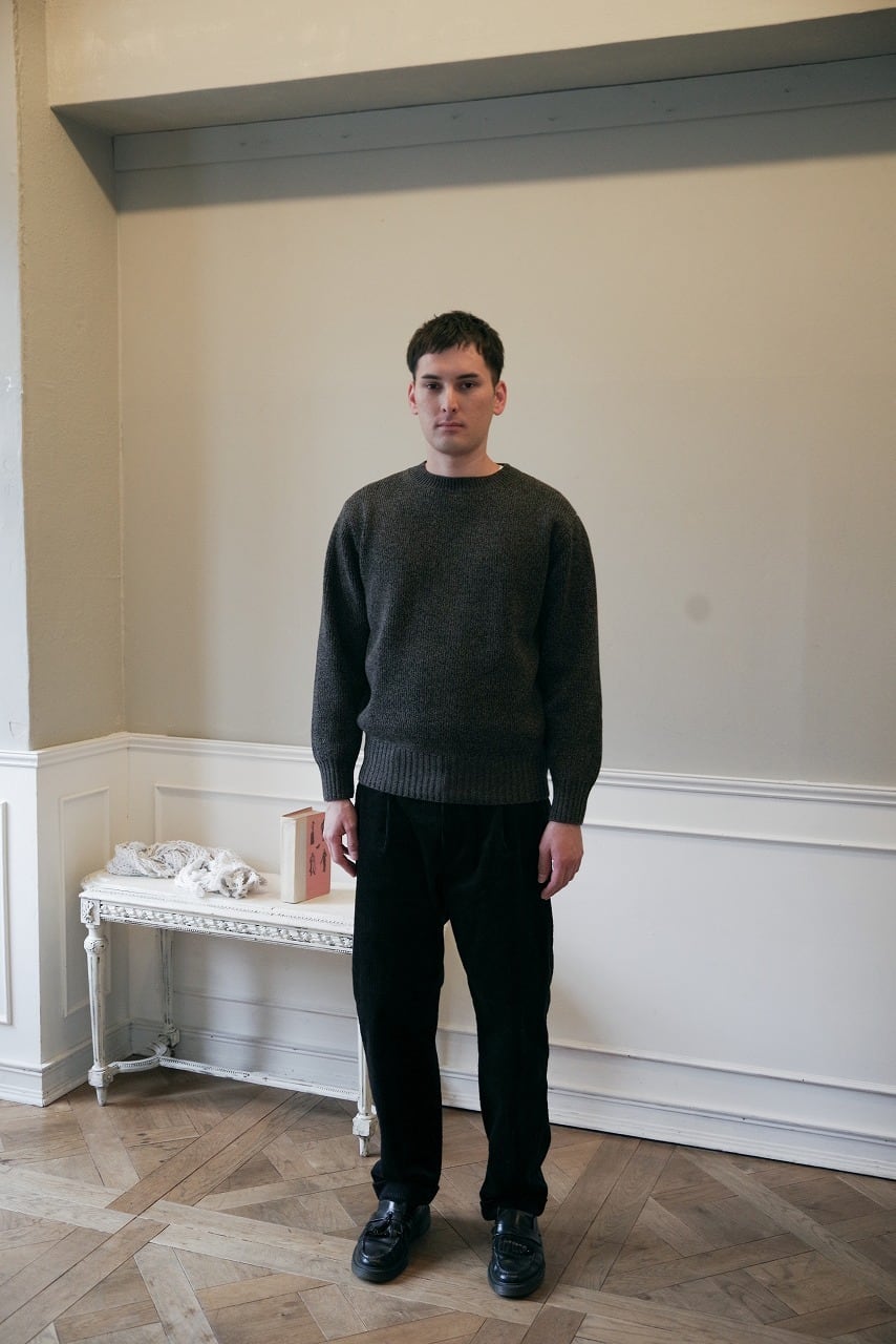 Hand Framed Crew Neck P/O