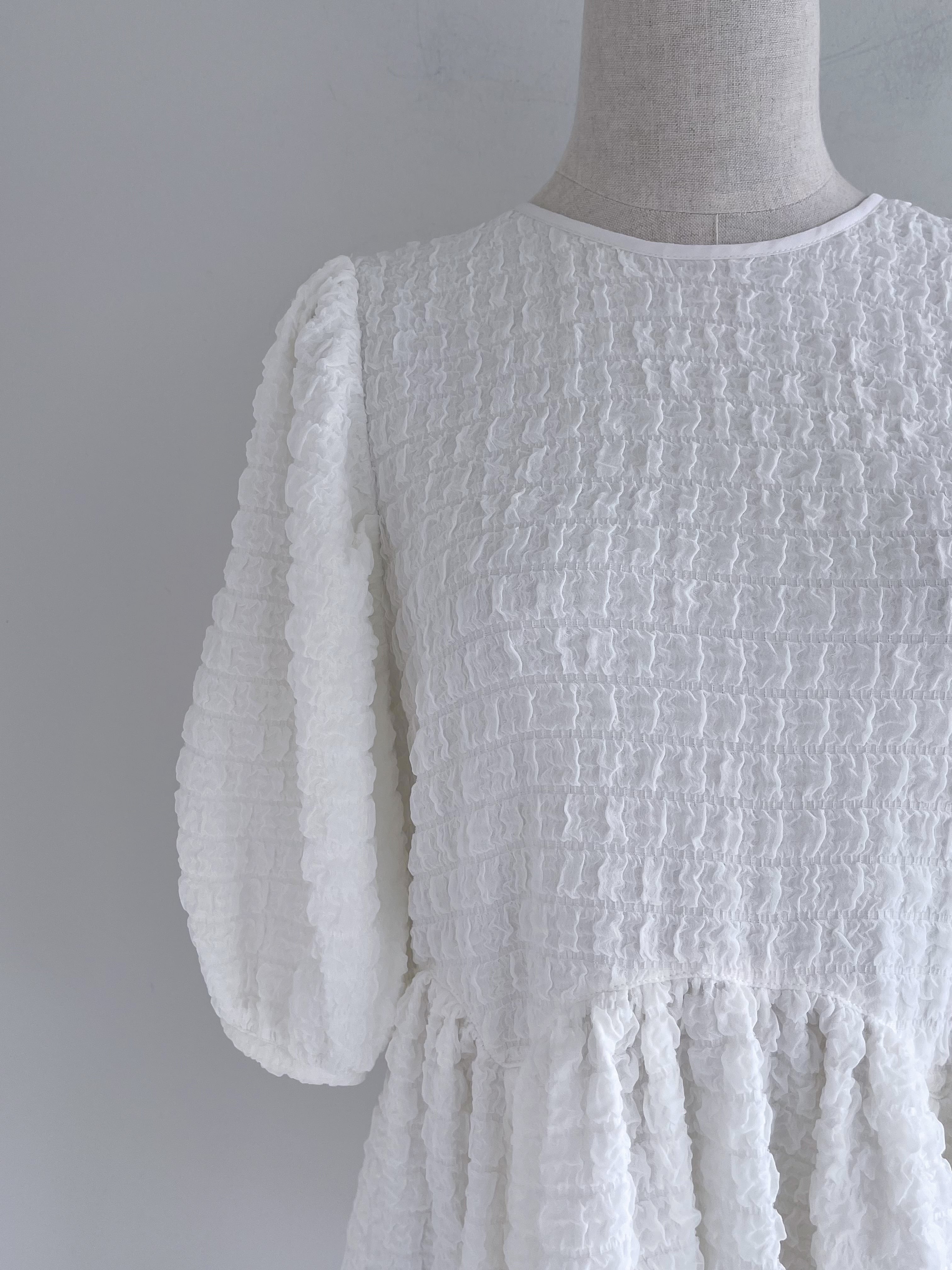 COEL ポップコーンペプラムブラウス | KOKO