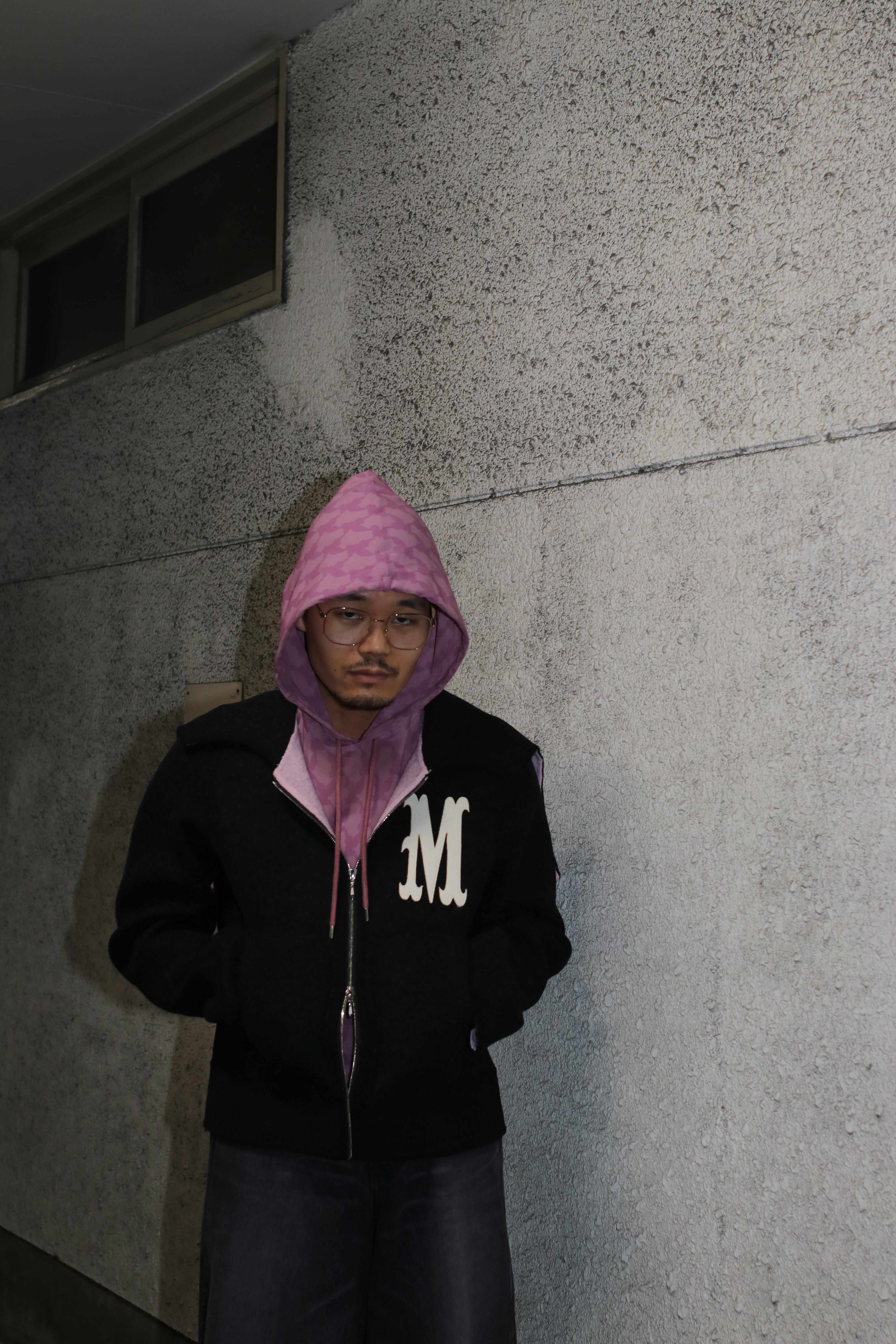 24AW】MASU BAT COLLAR ZIP-UP JACKET (BLACK) MPFW-BL0124 24AW】MASU BAT COLLAR ZIP-UP JACKET (BLACK) MPFW-BL0124