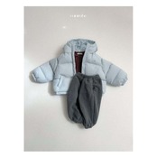 【取寄】minirobe ヨーヨー柄ボーダーTシャツ｜冬服｜韓国子供服