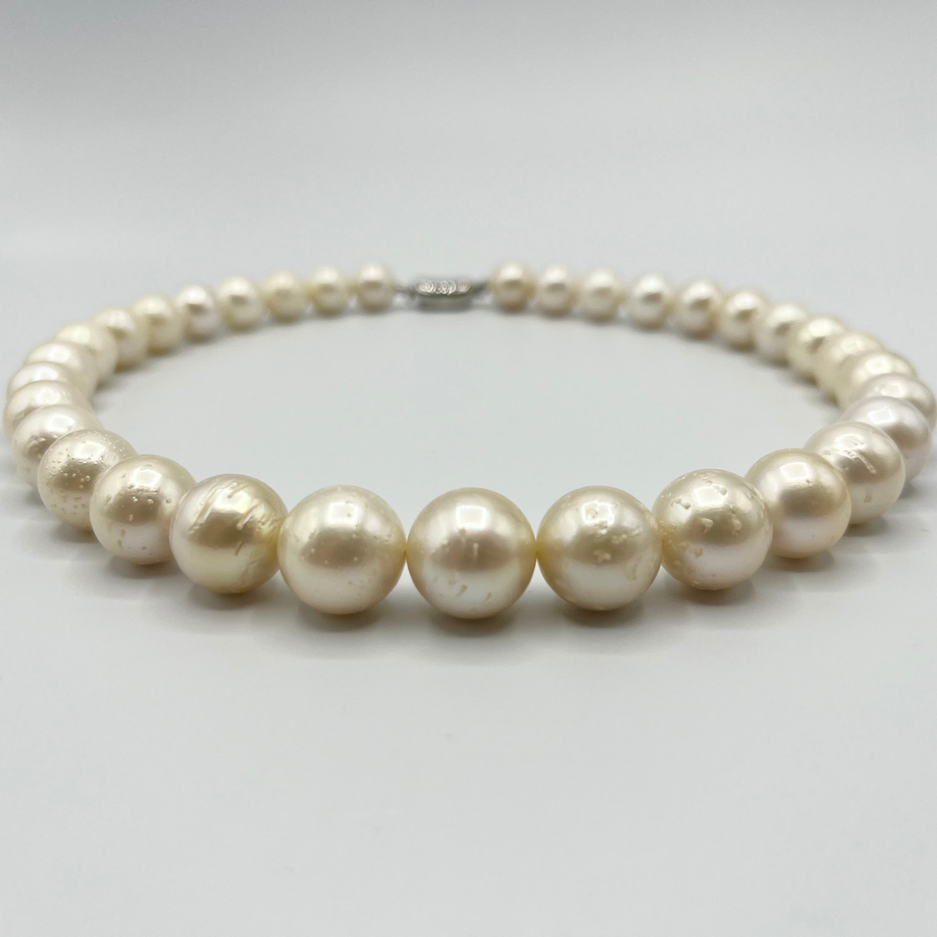 大特価品]南洋真珠 白蝶真珠ネックレス 10.9-14.6mm | OISE JEWELRY  