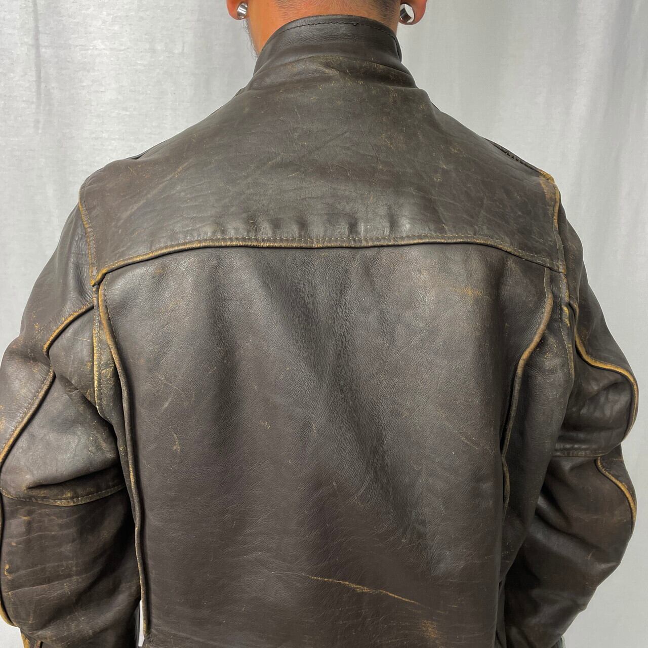 70年代 Schott ショット シングルライダースジャケット メンズL相当 
