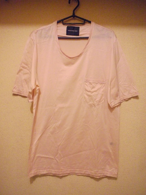 ◆NICOLAS ANDREAS TARALIS ニコラアンドレアタラリス Tシャツ ピンク◆