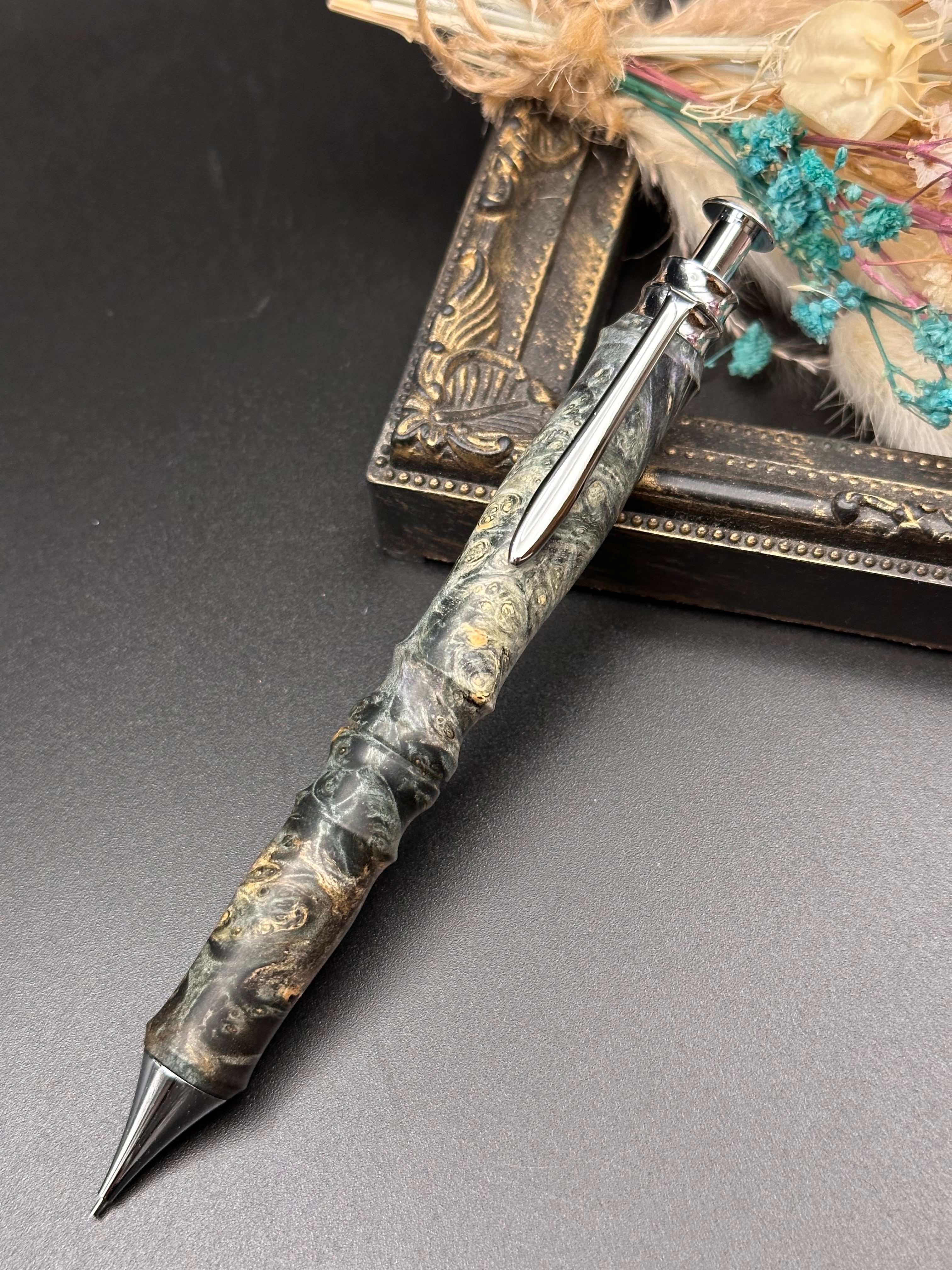 59:スタビライズドウッド 新金具木軸シャープペン | Flamberg