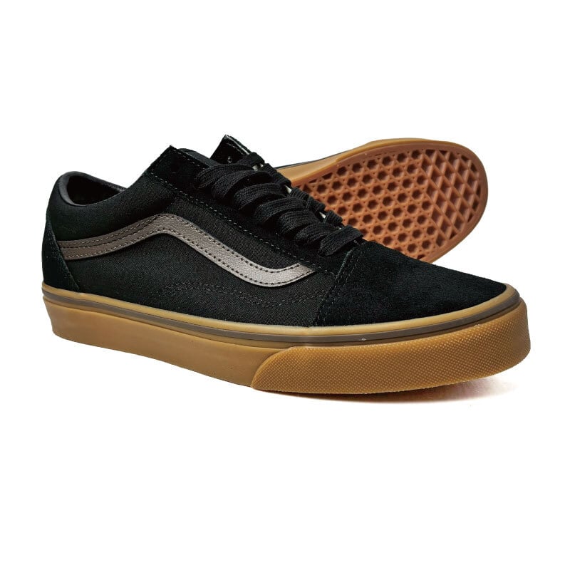バンズ US企画 OLDSKOOL Leather オールドスクール レザー VANS バンズ US企画 OLDSKOOL Leather オールドスクール レザー 黒