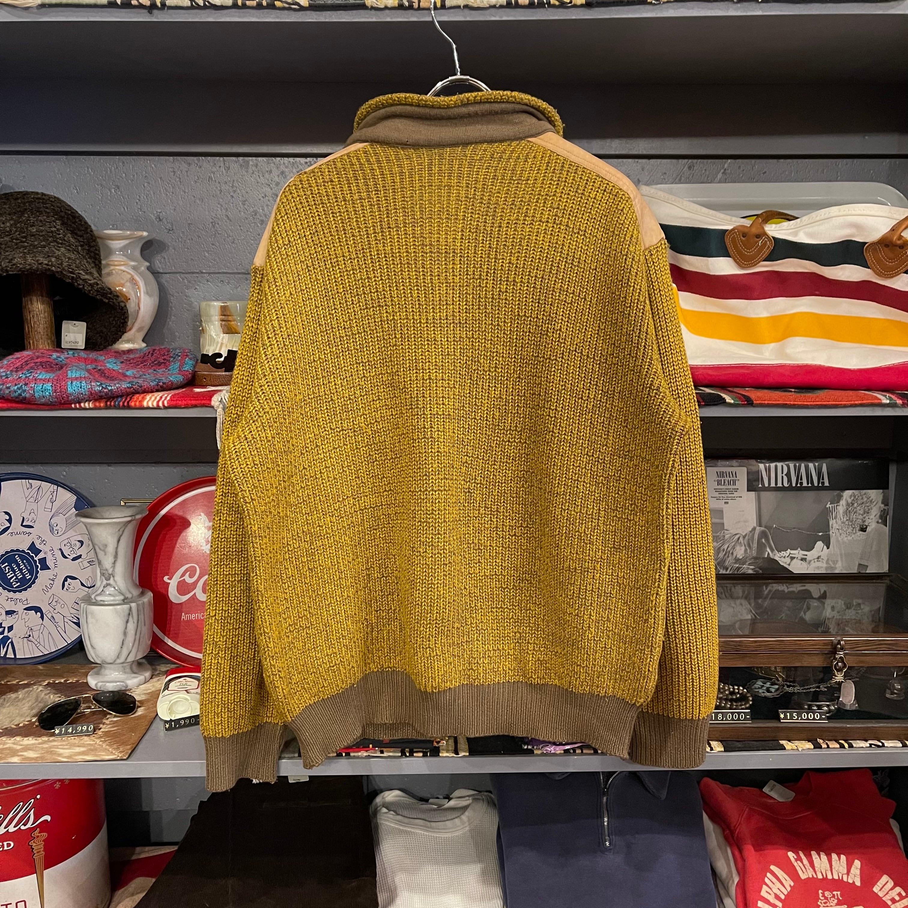 80s C.P.company Wool × Acrylic Knit Sweater | VOSTOK