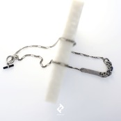 +cadenas・ バーネックレス (black+sapphire)