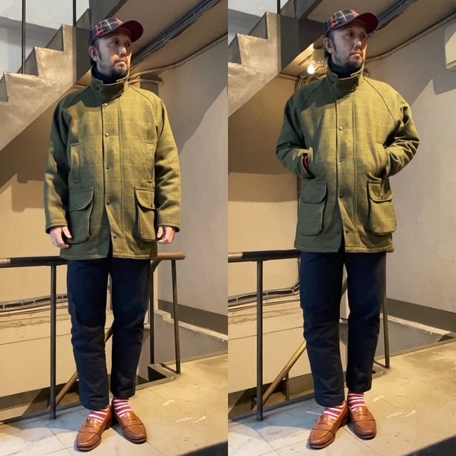 HUNTER-OUTDOOR（ROCKALL） ”SHOOTING TWEED MEN'S（MADE IN ENGLAND