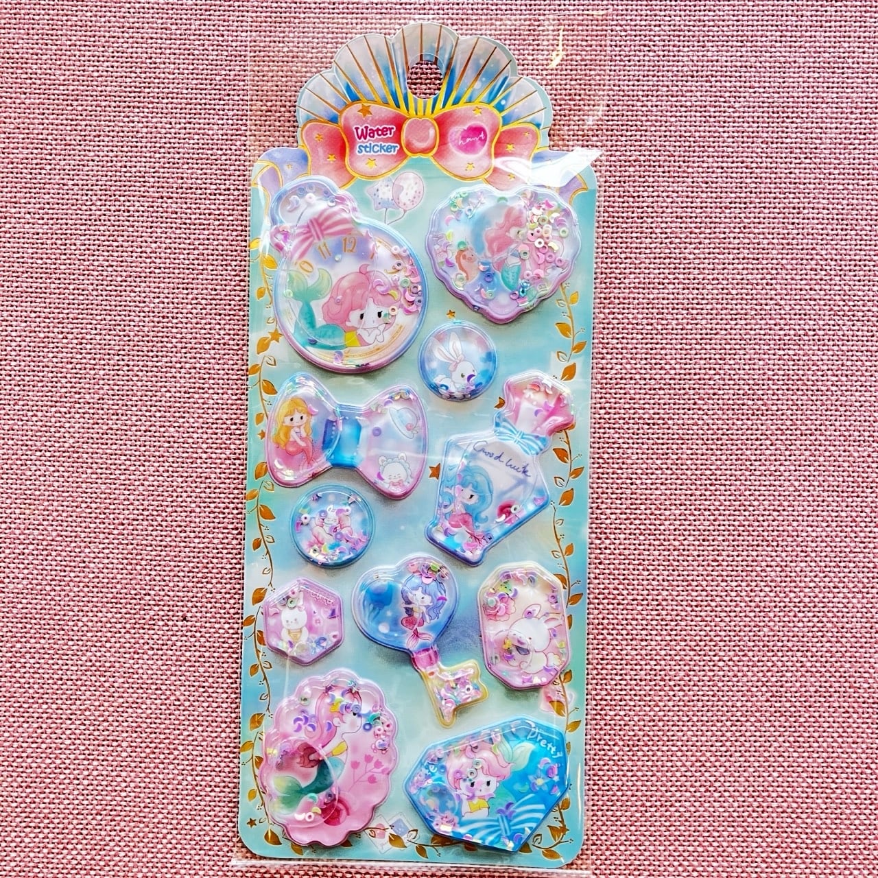マーメイド グリーン ウォーターシール X06