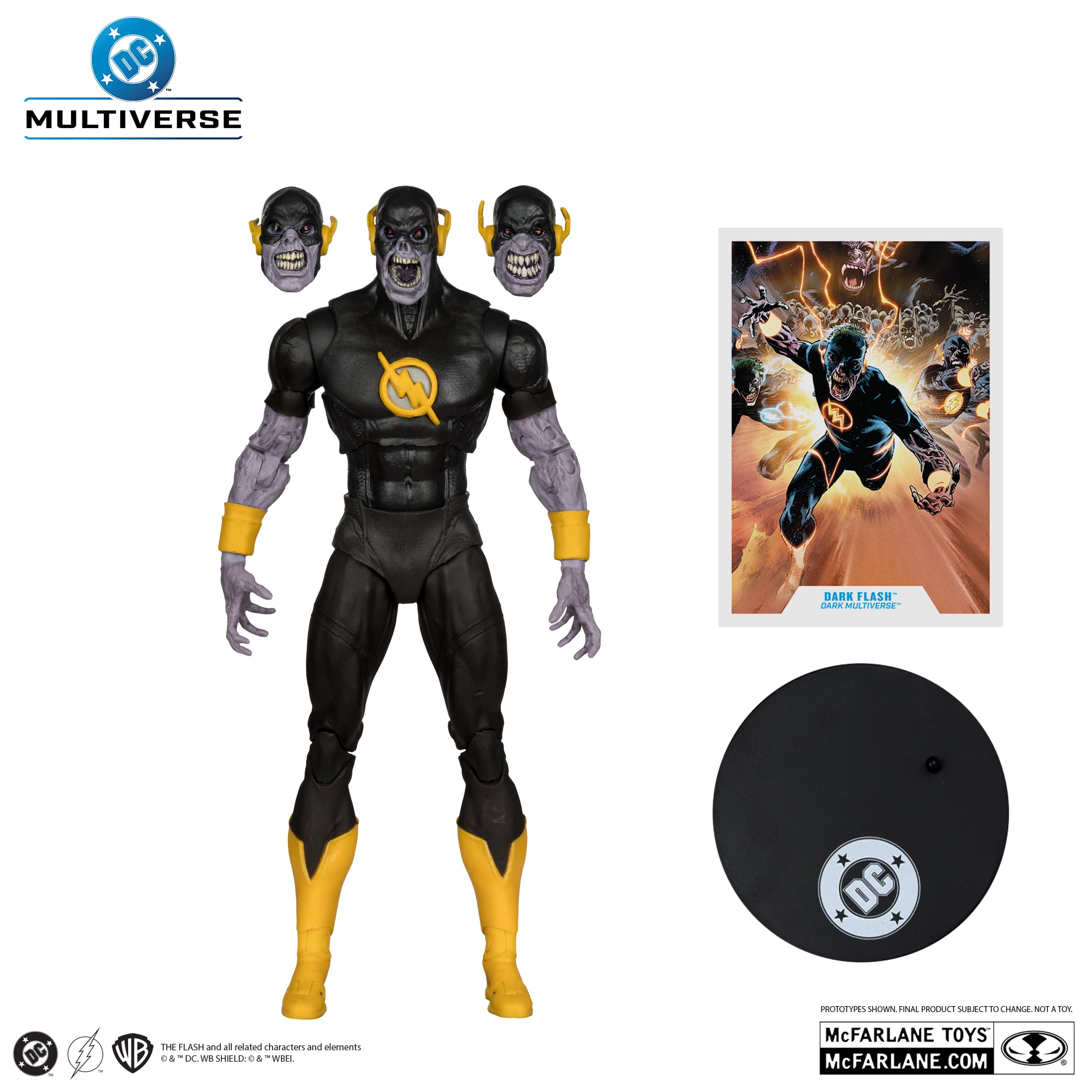 Mcfarlane Toys DC Multiverse DARK FLASH (DARK MULTIVERSE) RED