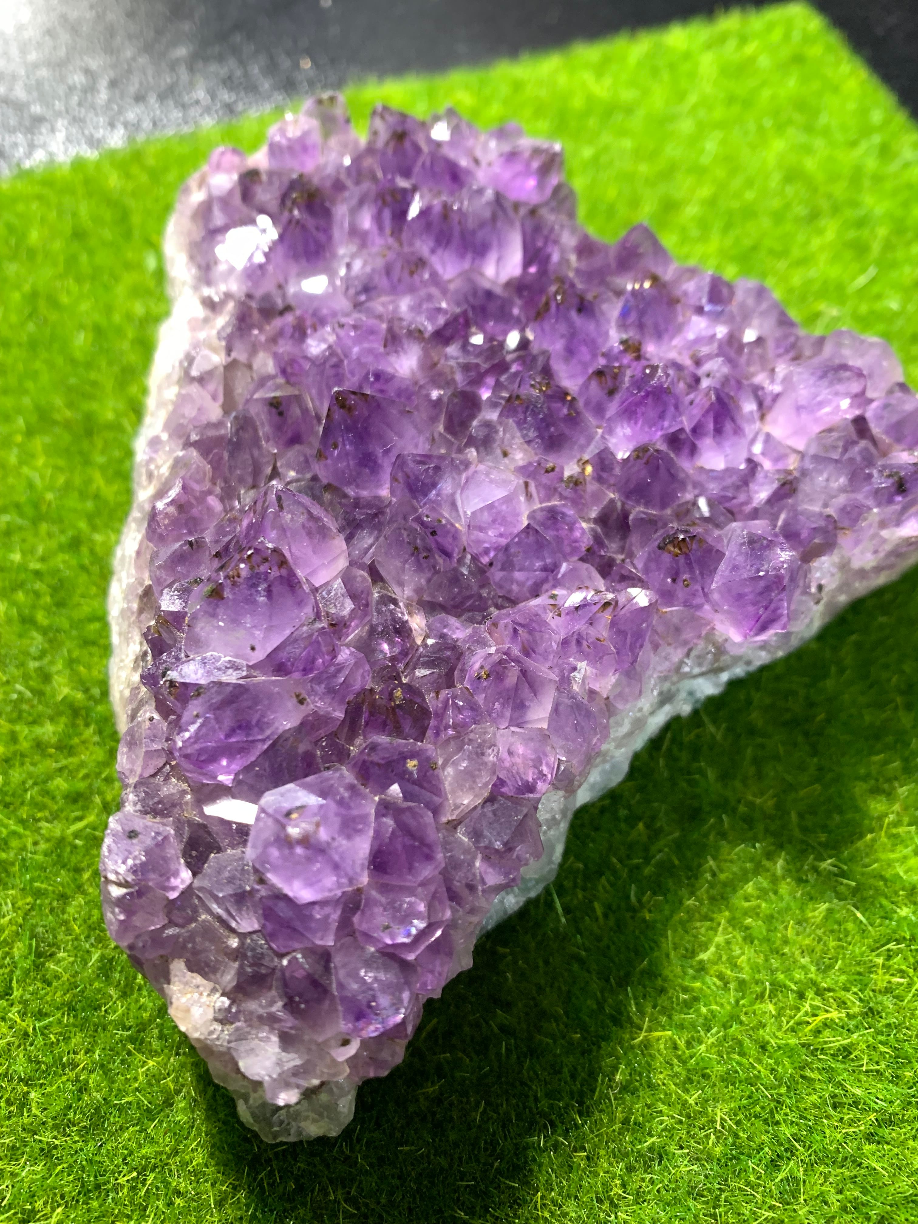 アメジスト 原石 】大きな紫水晶 クラスター 2月誕生石