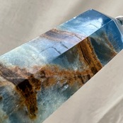 ブルーオニキスタワー0605*天然石ポイント*天然石インテリア*置き物