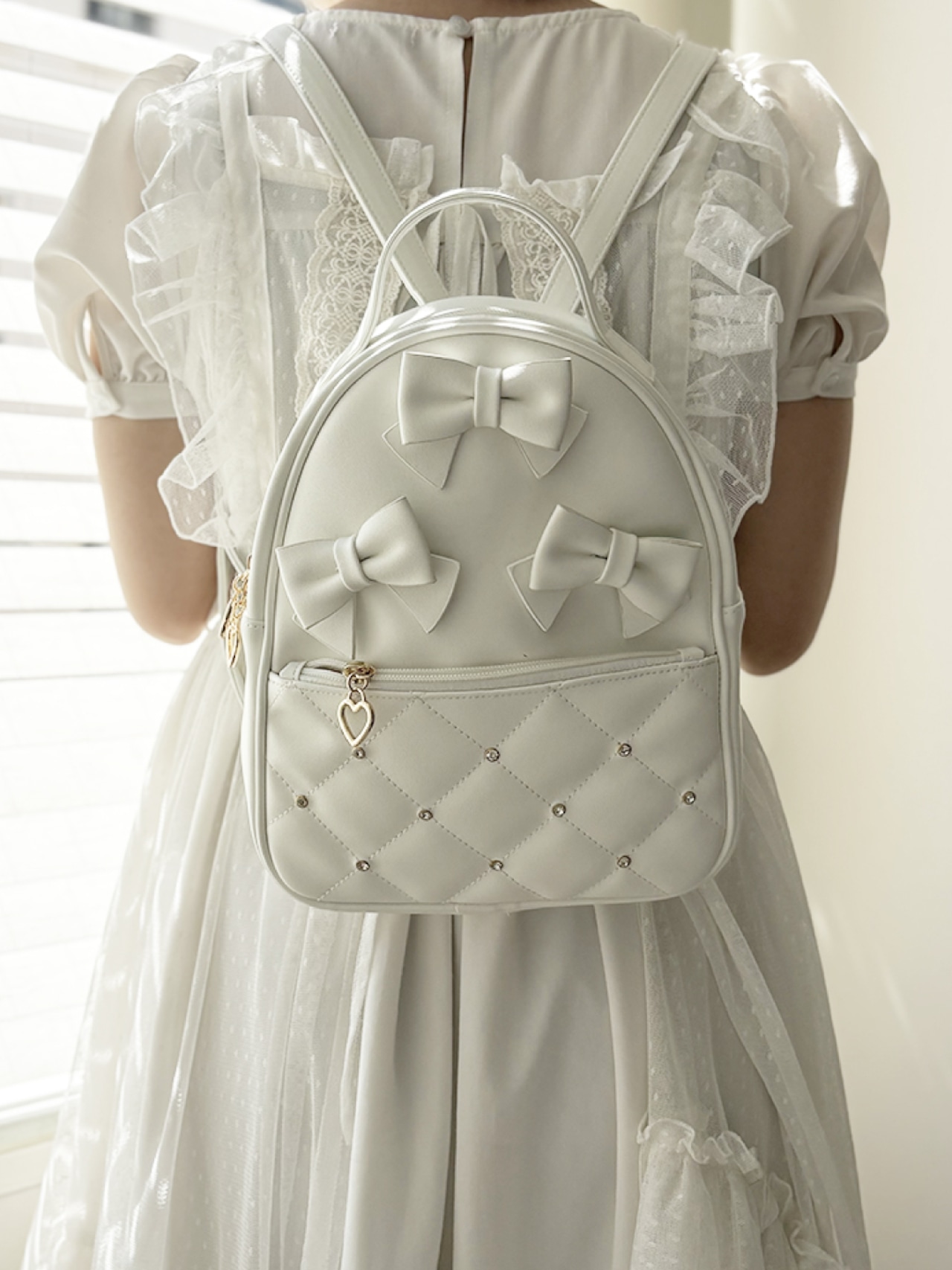 きらめき★りぼんミニリュック_LL-1034 画像1