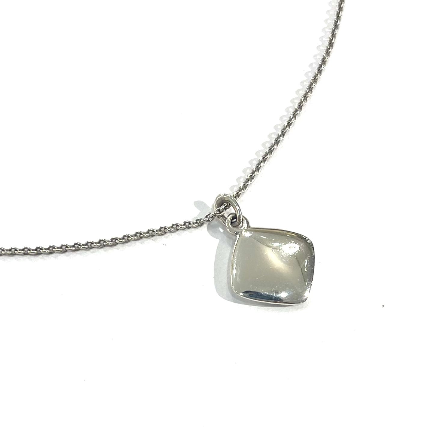 TIFFANY&CO.】2505 T&COティファニータグスクエアプレート ネックレス