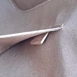 LOUIS VUITTON ヴィトン ヴェルニ エナメル／パテントレザー ハンドバッグ ベージュ A-13627