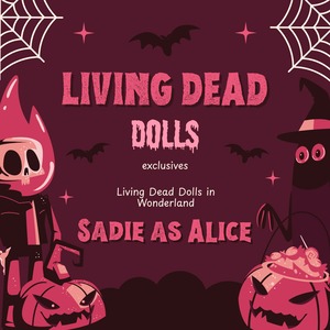 【リペイント・カスタム済】Living Dead Dolls Exclusives Living Dead Dolls in Wonderland Sadie as Alice