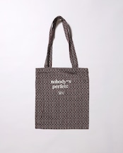 WV Original / nobody’s perfetc Tote Bag - Red Herringbone