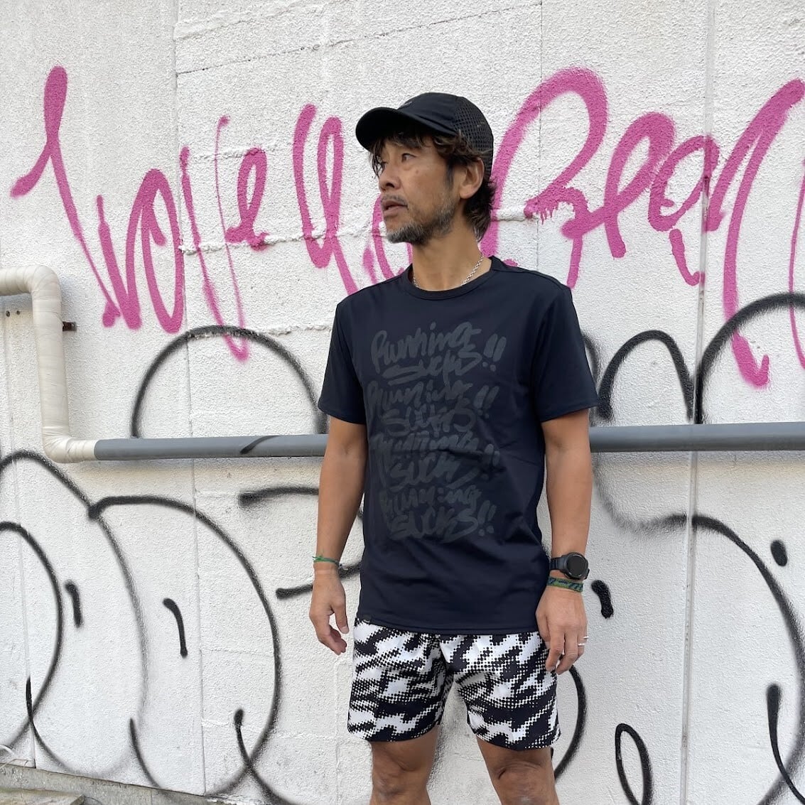 Answer4 / “Stealth01”Tshirt | 道がまっすぐ