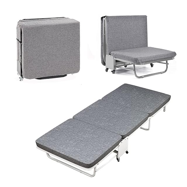 TUIYIDUO シングルベッド 簡易ベッド 幅80CM アウトドア用折りたたみ