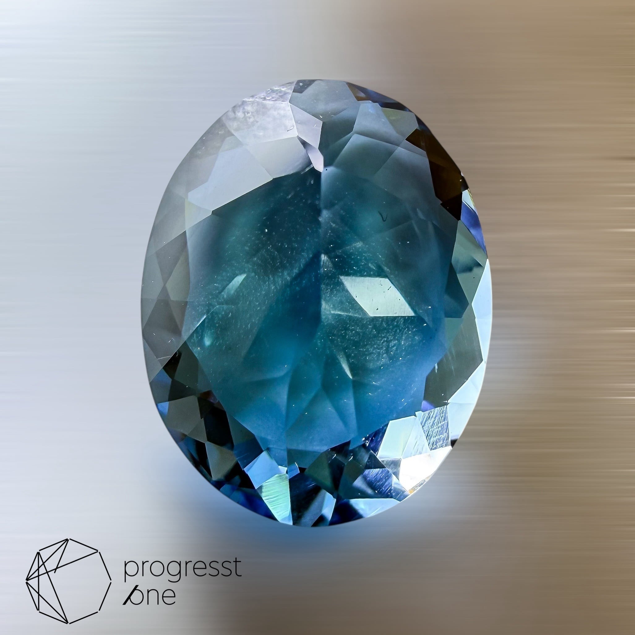 ブルートパーズ9.502ctソ付 | progresstone