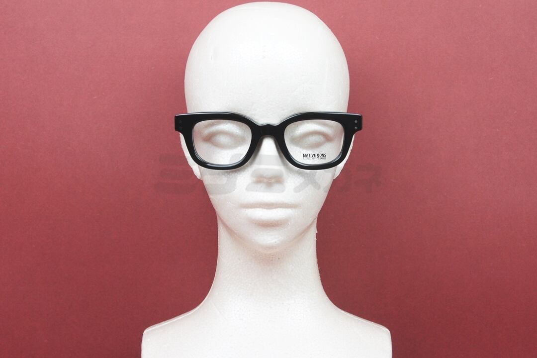 NATIVE SONS メガネ Connolly Col.Black Crystal PL-066AC