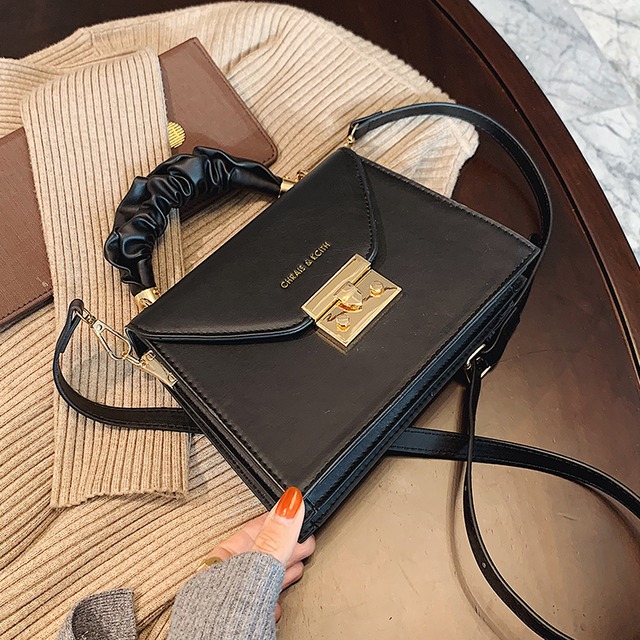 オータムウィンター 秋物 冬物 スクウェア メッセンジャーバッグ 手作りハンドバック38361896904