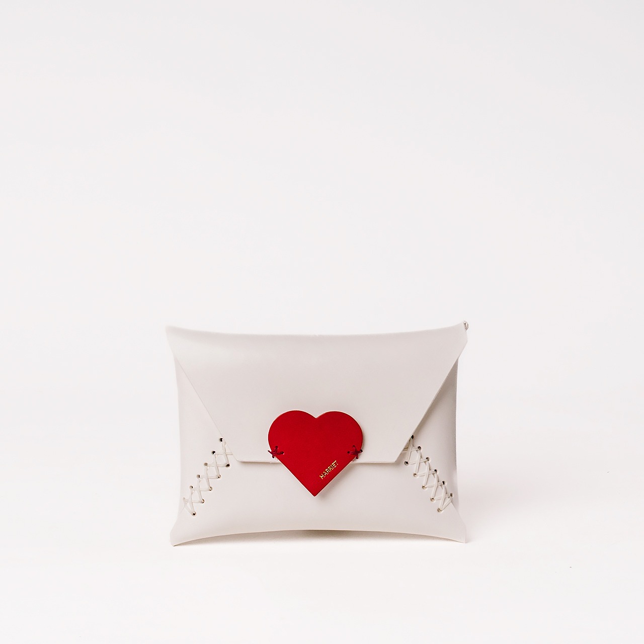 Love  letter  Pouch - WHITE