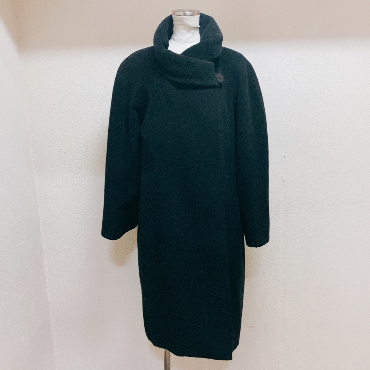 ヘルノ アルパカコート 黒 シルク HERNO | UTA