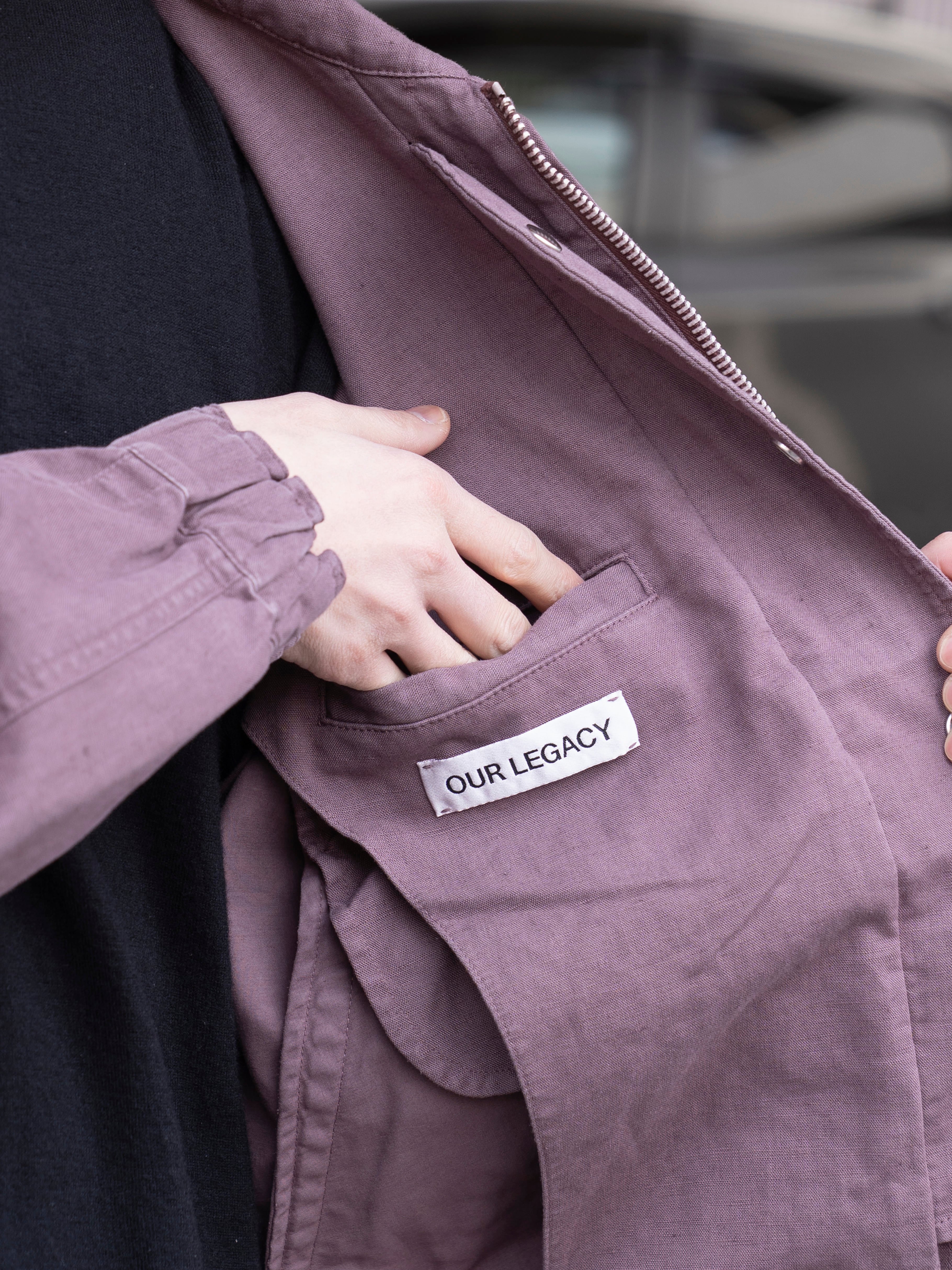 OUR LEGACY COMMAND JACKET Port Soft Coat M2261CPC | BEST PACKING STORE