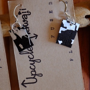 Upcycle Hawaii Fused Plastic Earrings / ハワイ島生まれのピアス　UH-FPEarrings2