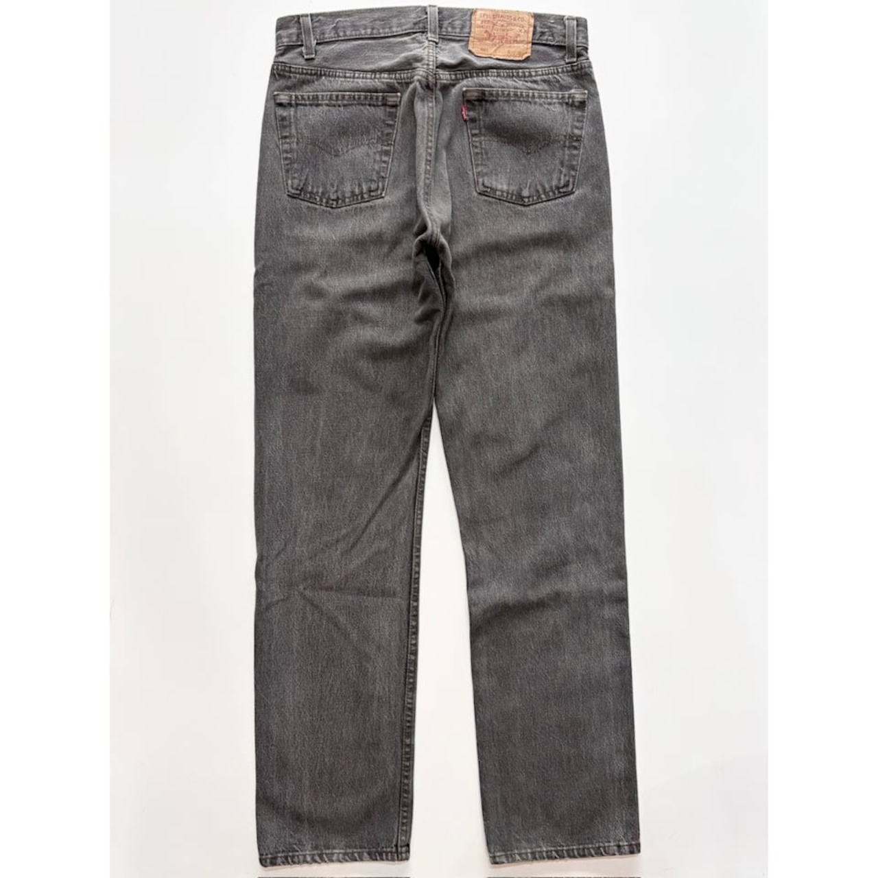 80〜90s Levi’s 501-0658 BLACK DENIM PANTS MADE IN USA  Size W31L32→W31L31